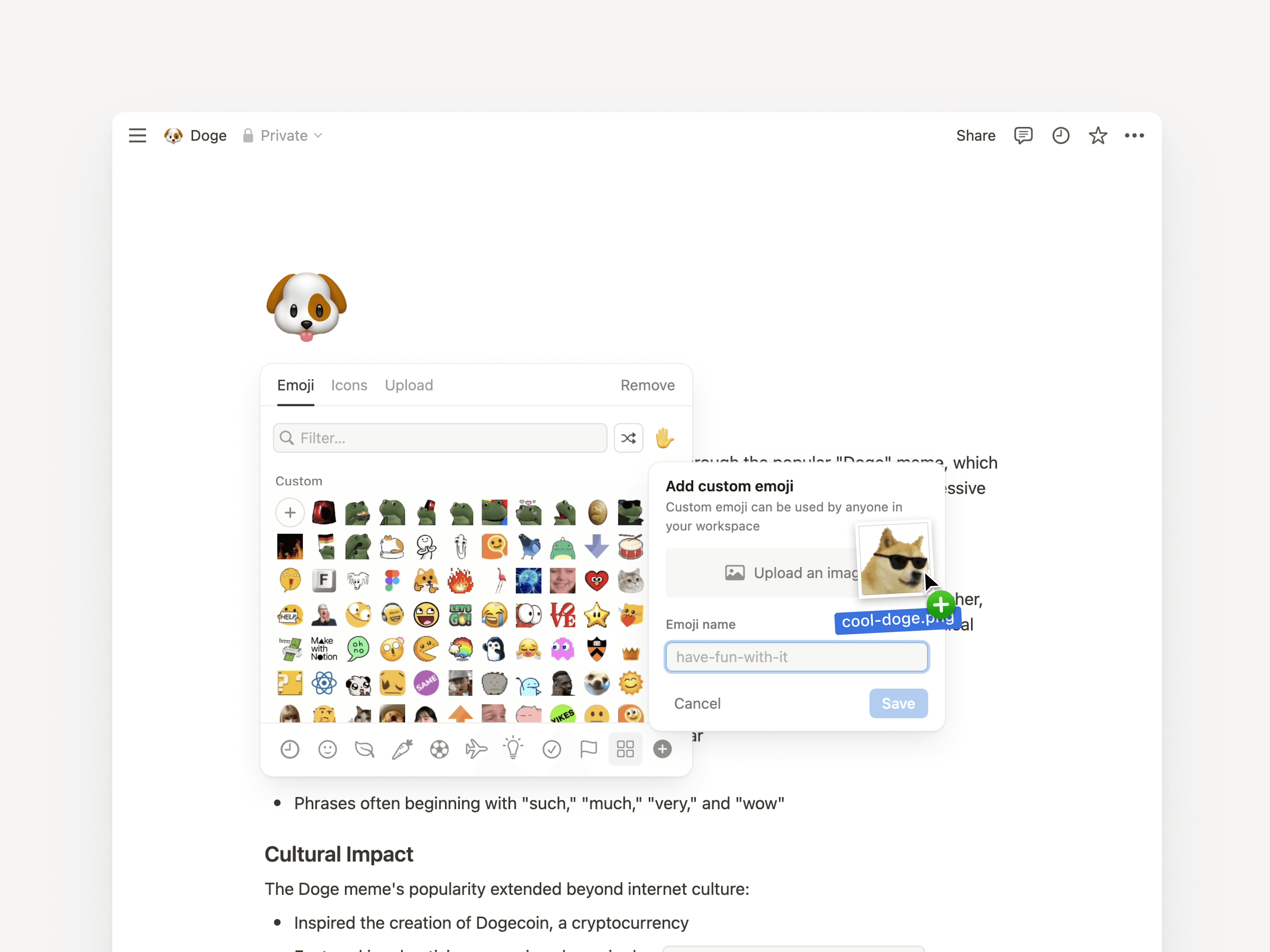 Custom emoji 2
