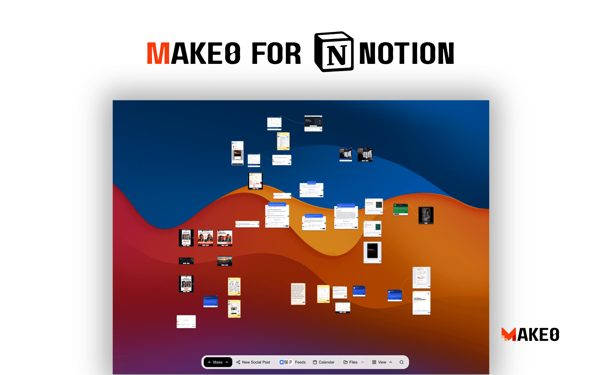 Turn Notion docs into launch-ready posts, decks, and release notes.