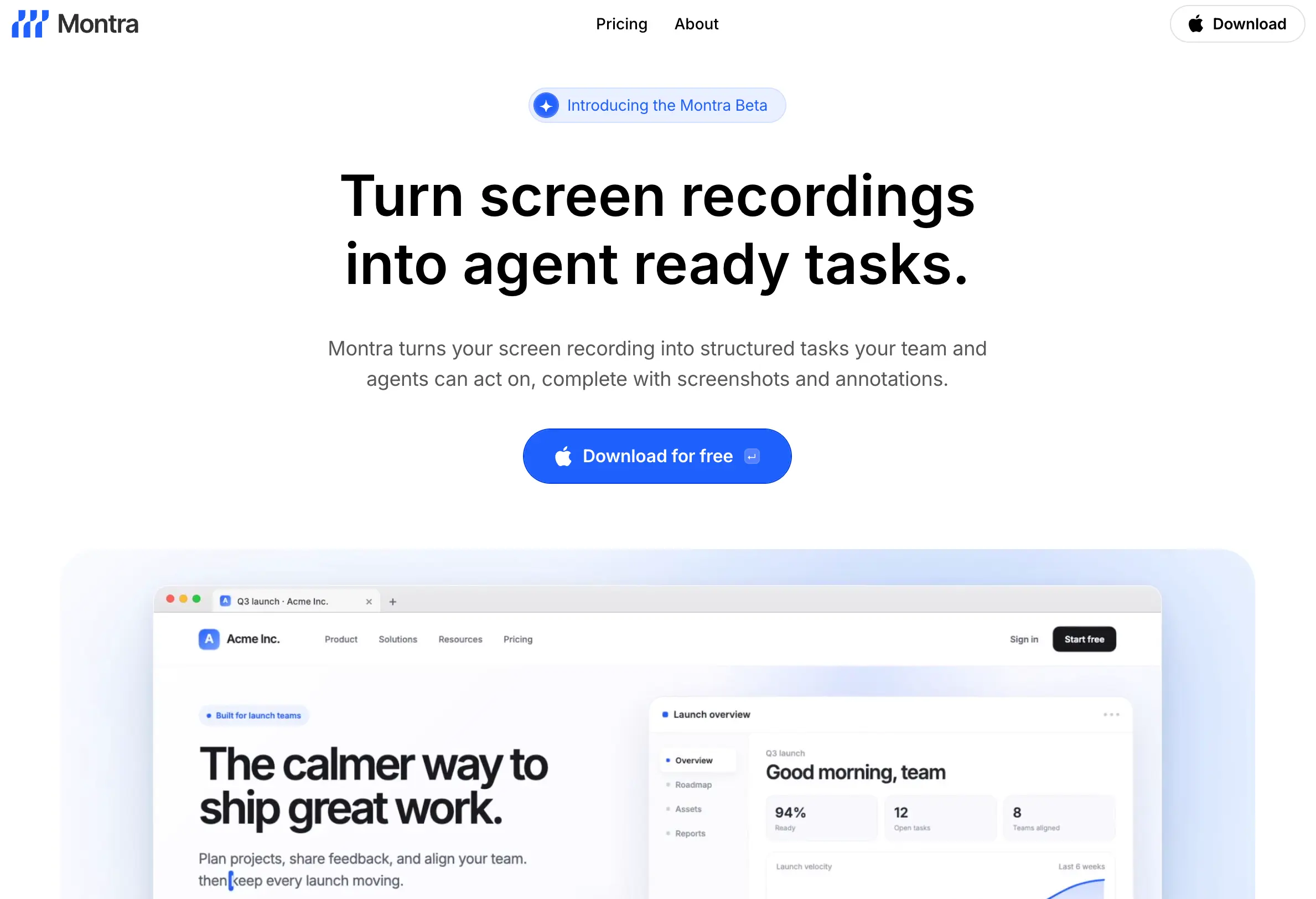Turn screen recordings into ready-to-build tasks in Notion