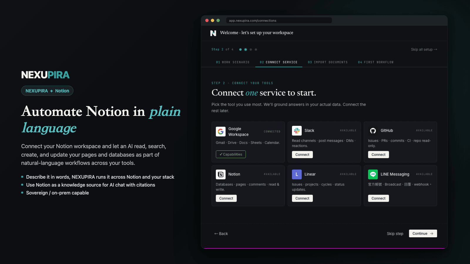 AI-powered automation platform — read, create, and update Notion pages with natural language