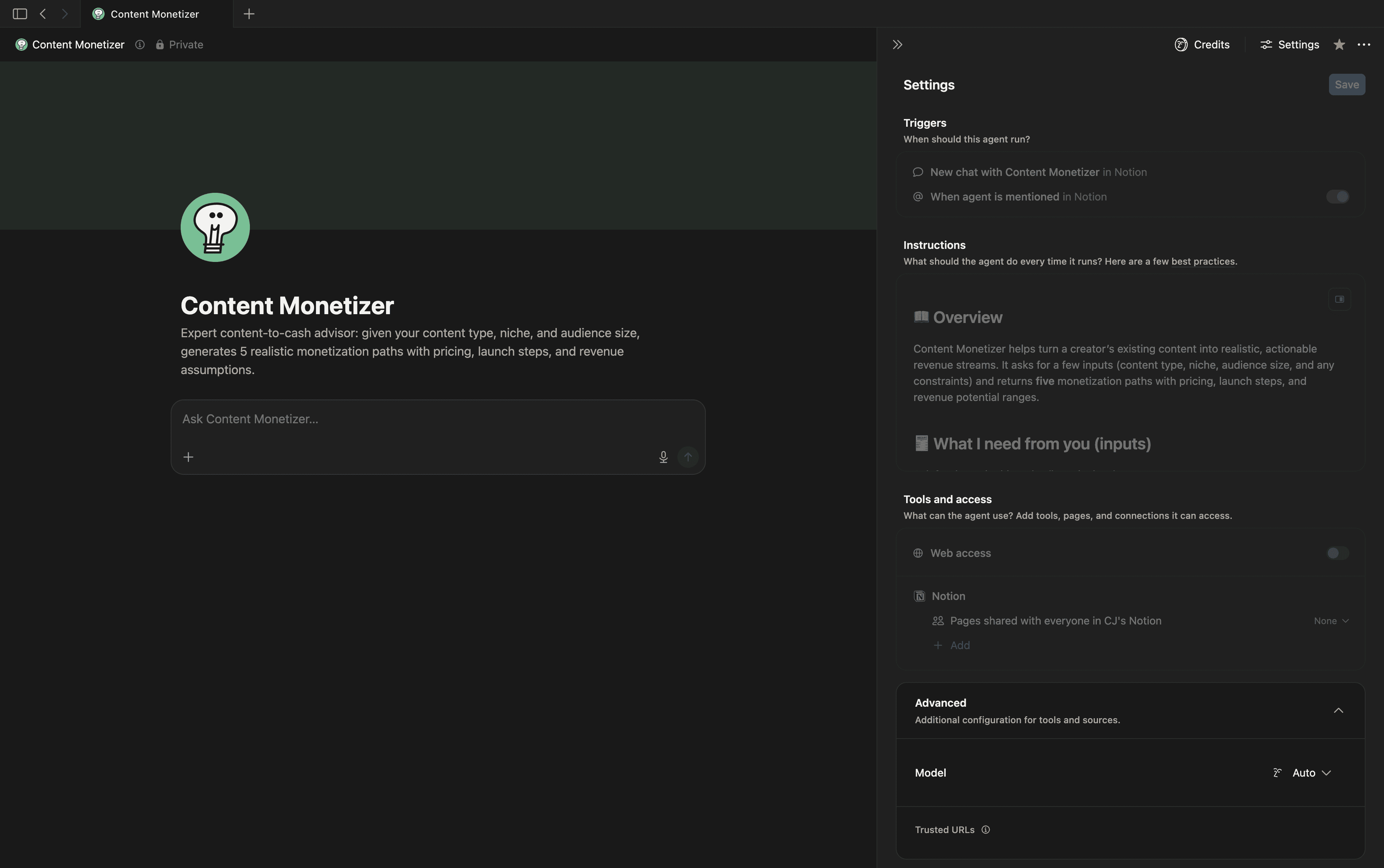 Content Monetizer